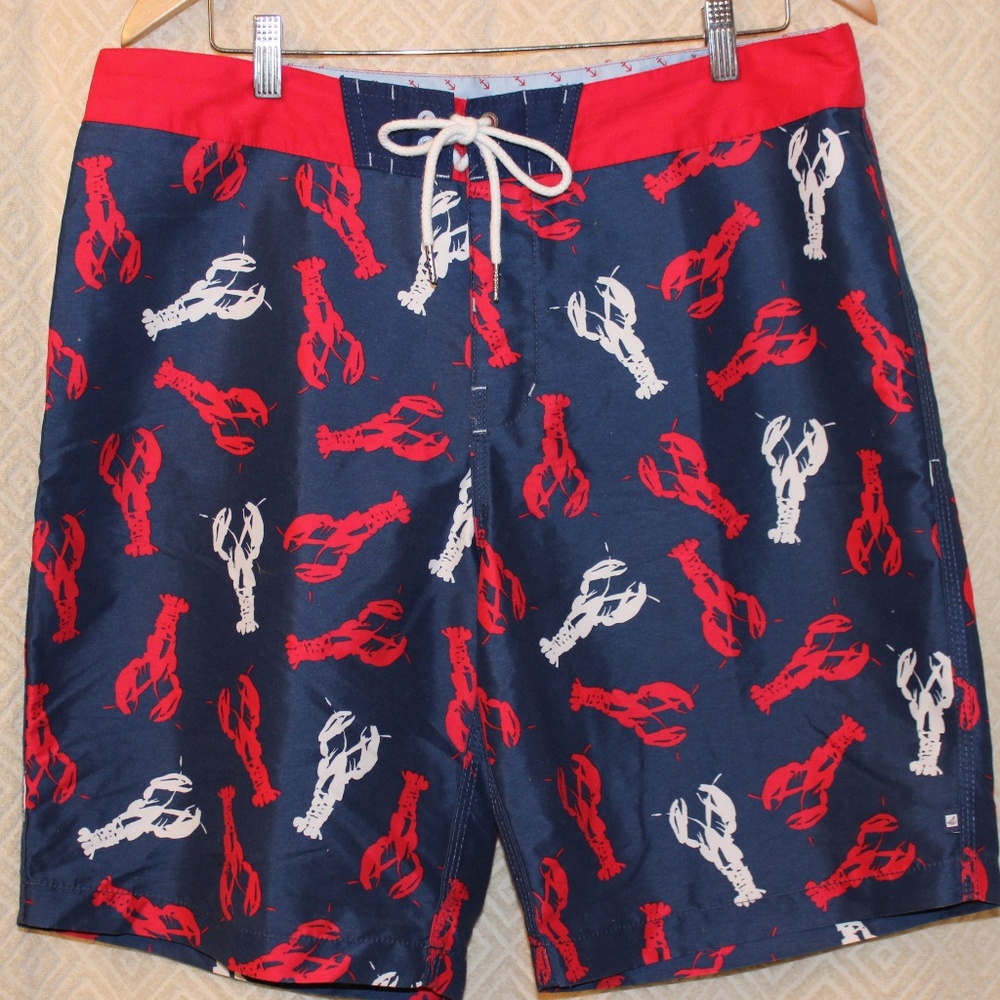 Share Sperry Top-Sider "Maine Lobster" Boardshort